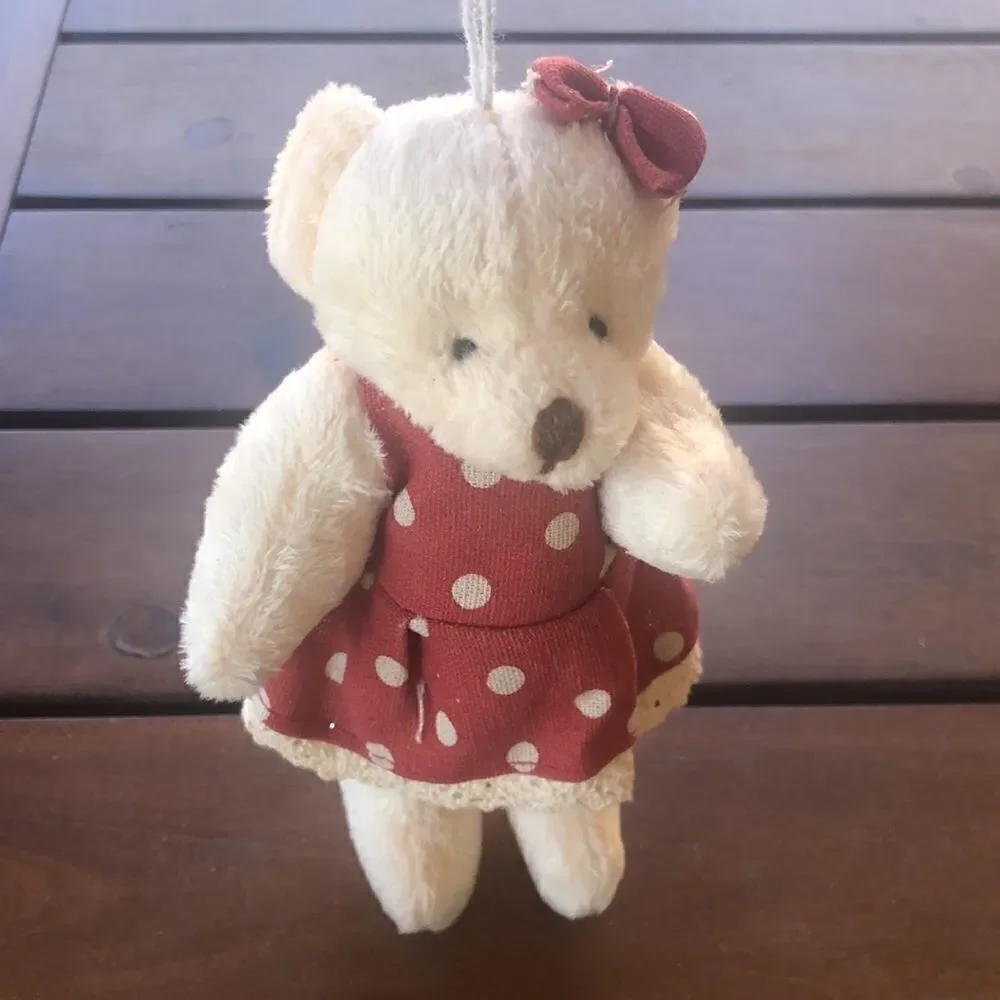 Cecilia Dale Decor for Xmas tree 🌲 2 cute bear She & He impeccable NeW